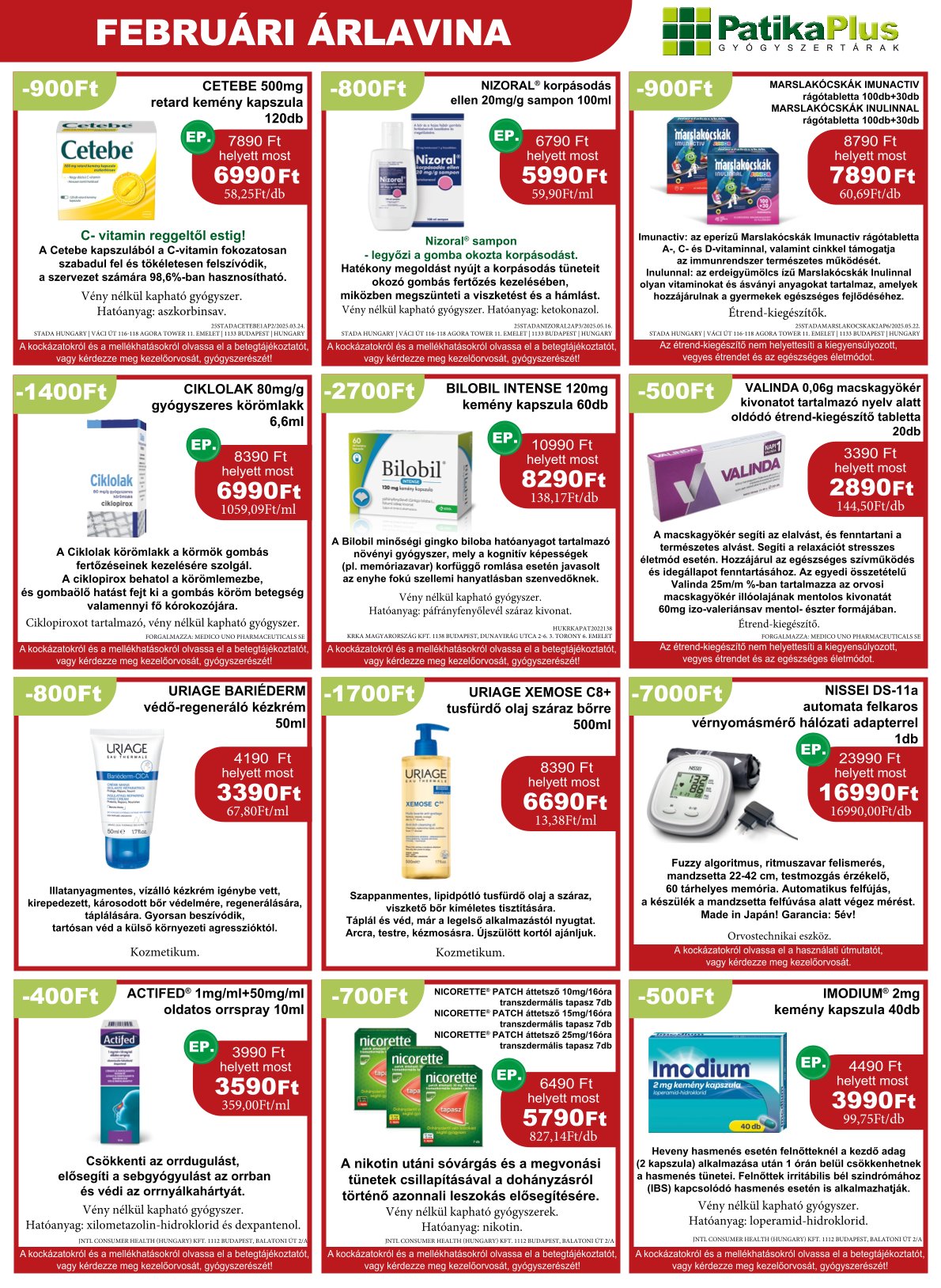 patikaplus - PatikaPlus akciós újság, érvényes 2026.02.01. - 2026.02.28. - page: 7