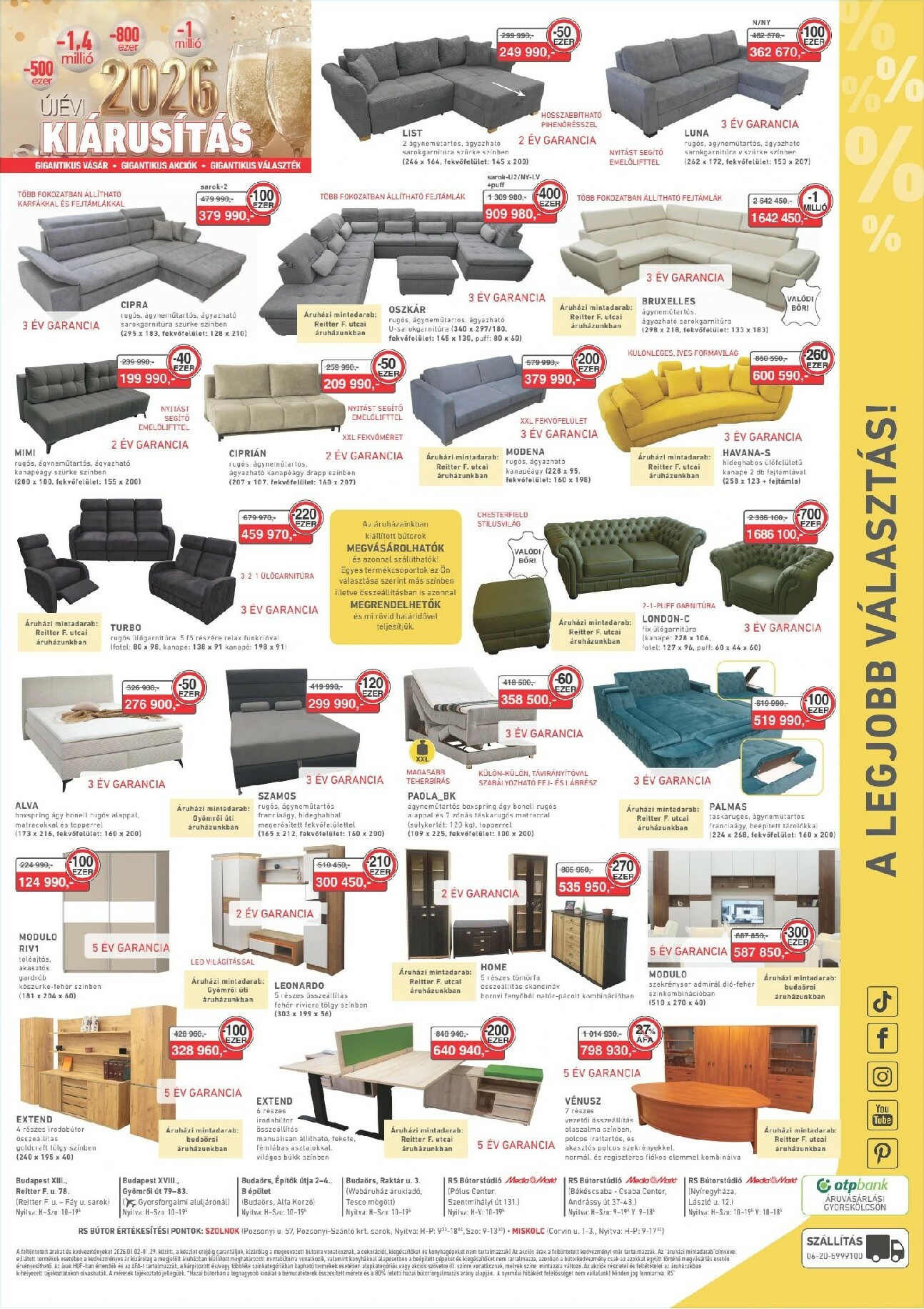 rs-butor - RS Bútor akciós újság, érvényes 01.02. - 01.29. - page: 2