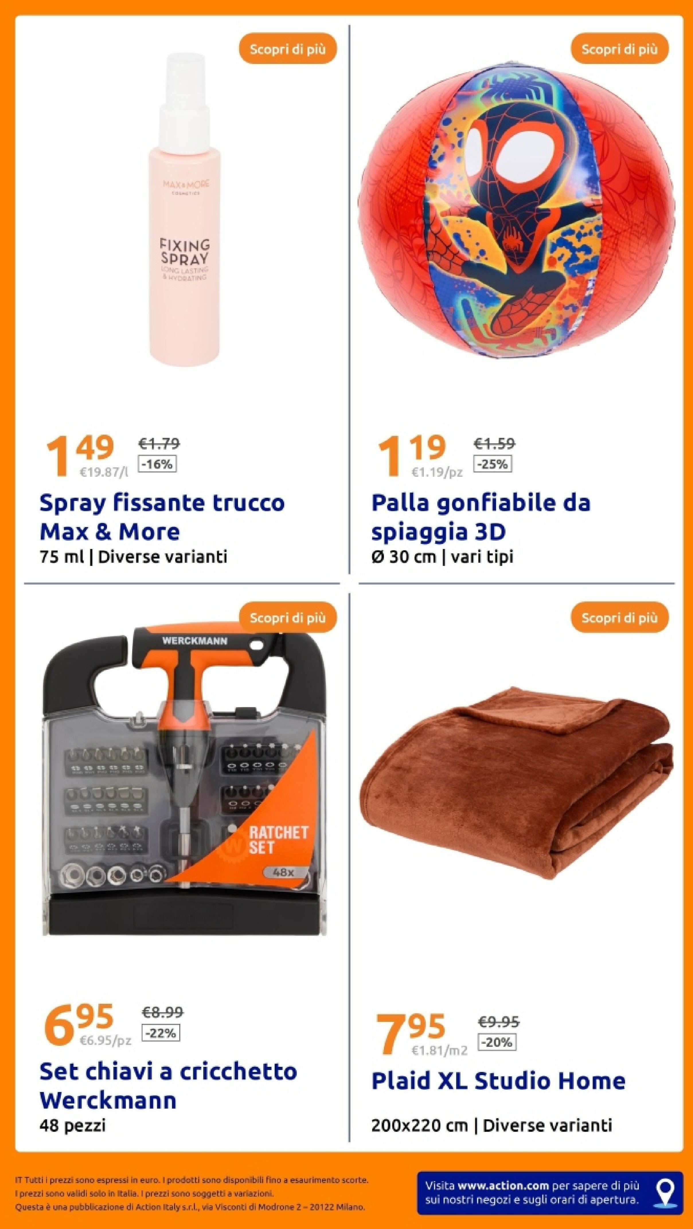 action - Volantino Action valido dal 13/08 al 19/08 - page: 29