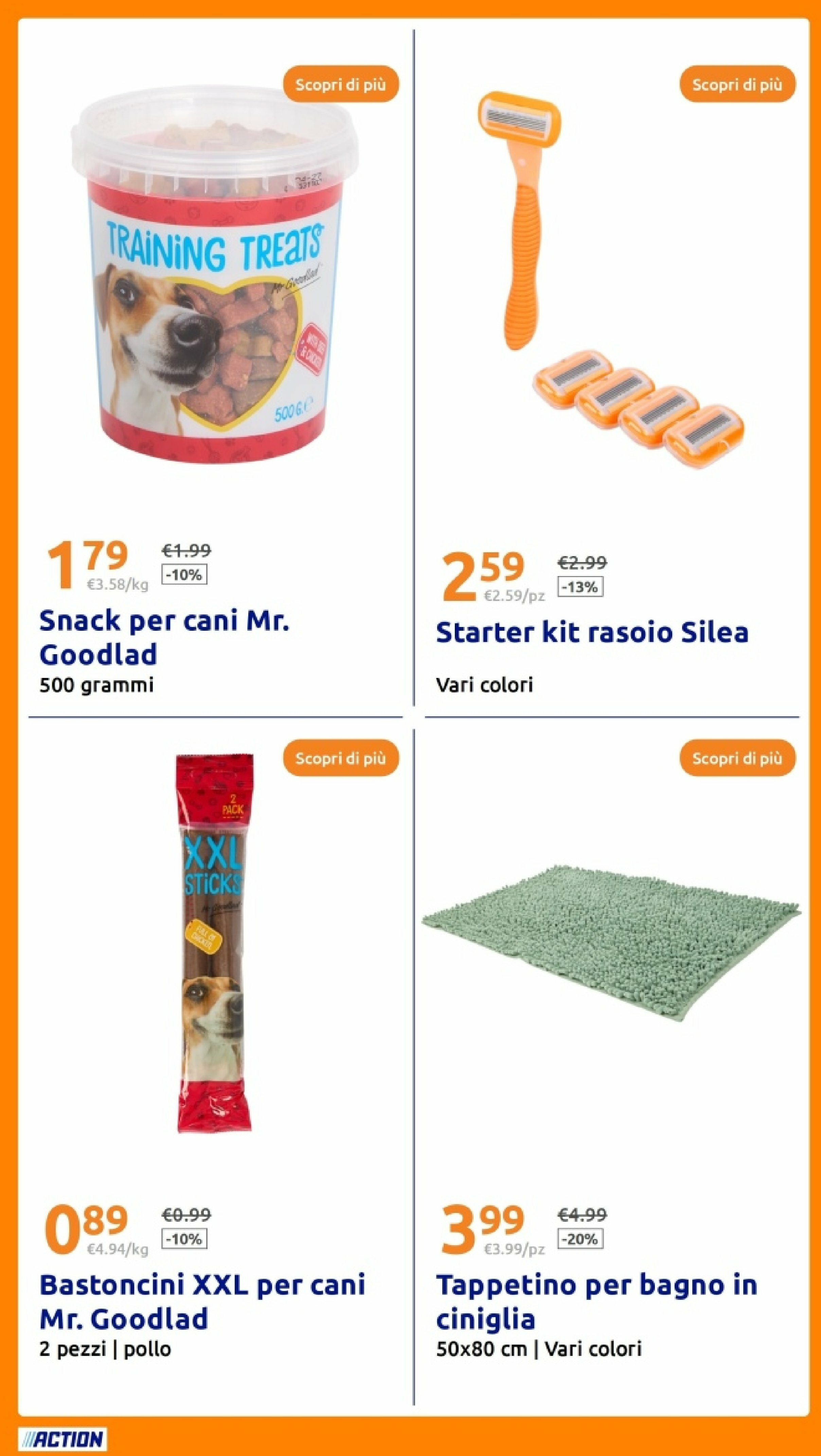 action - Volantino Action valido dal 13/08 al 19/08 - page: 23