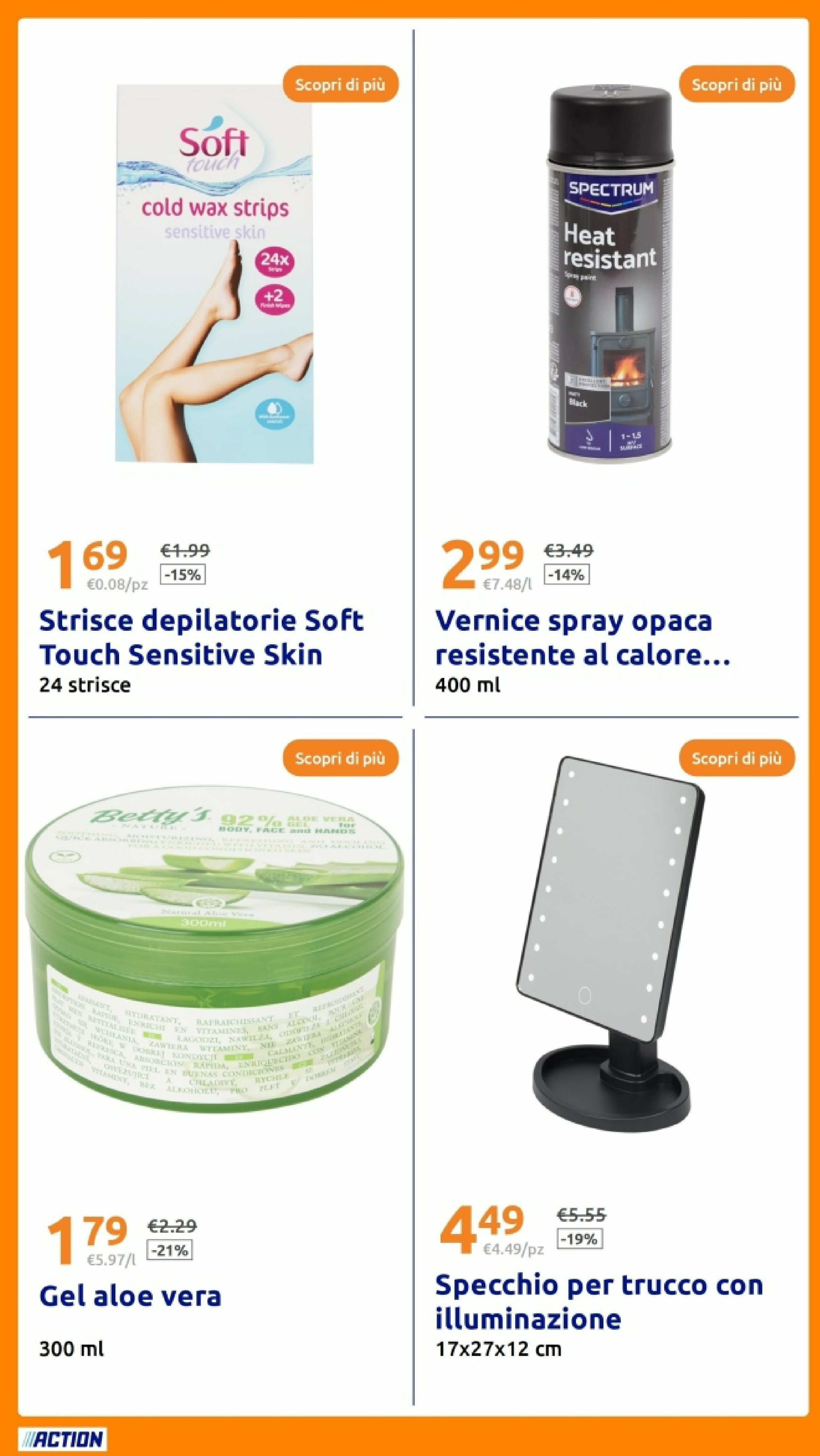 action - Volantino Action valido dal 13/08 al 19/08 - page: 22