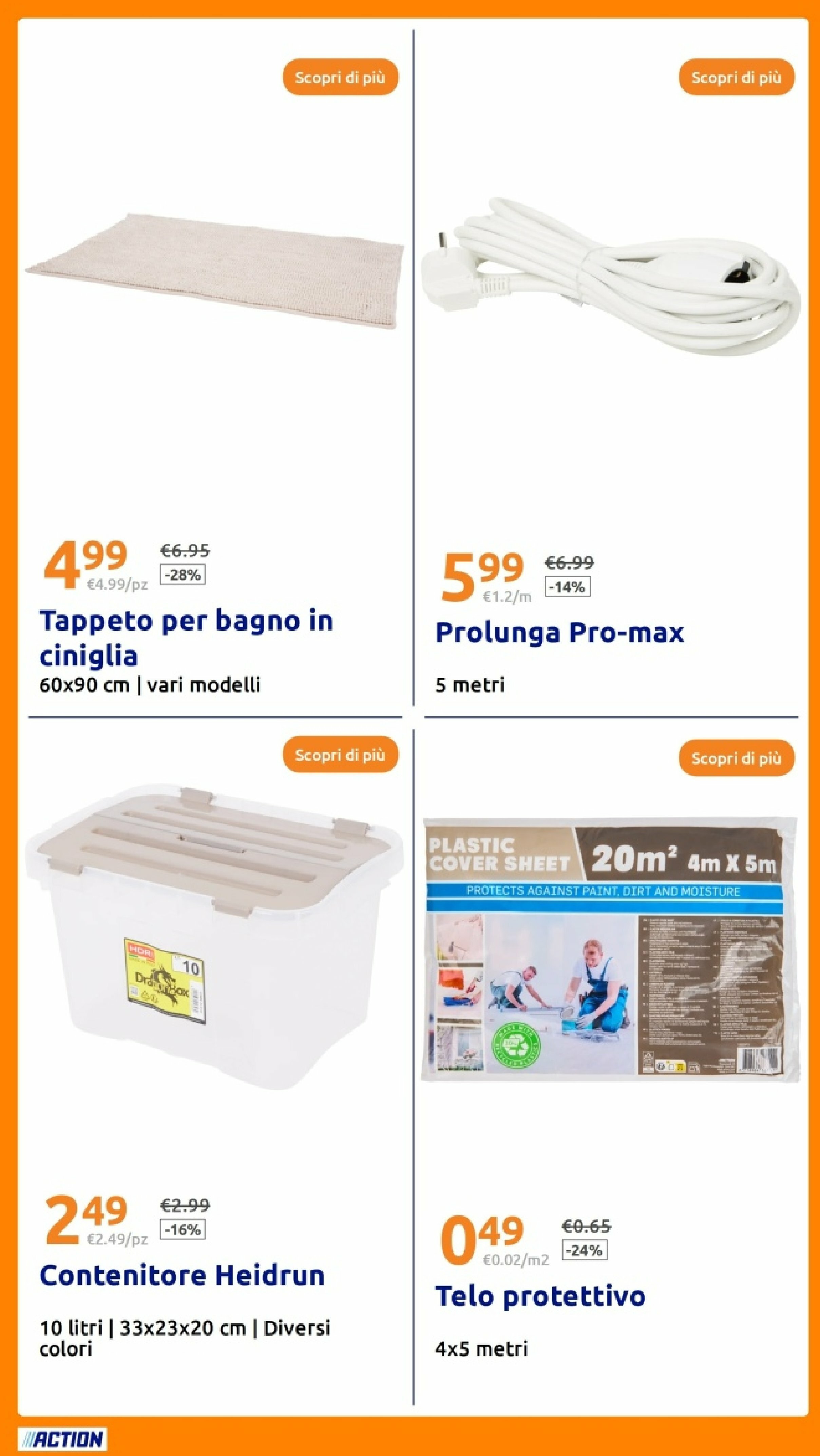 action - Volantino Action valido dal 13/08 al 19/08 - page: 20