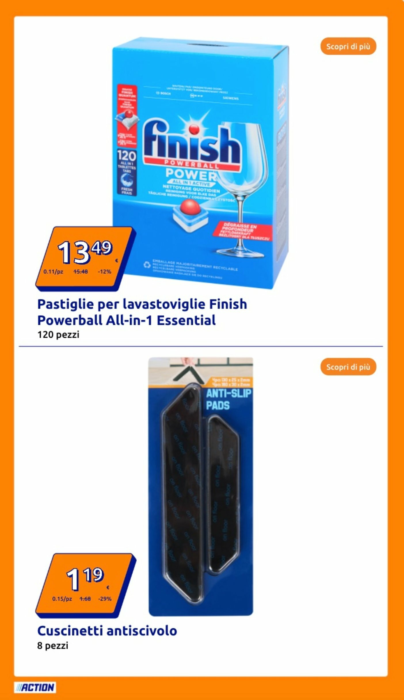 action - Volantino Action valido dal 20/08 al 26/08 - page: 17