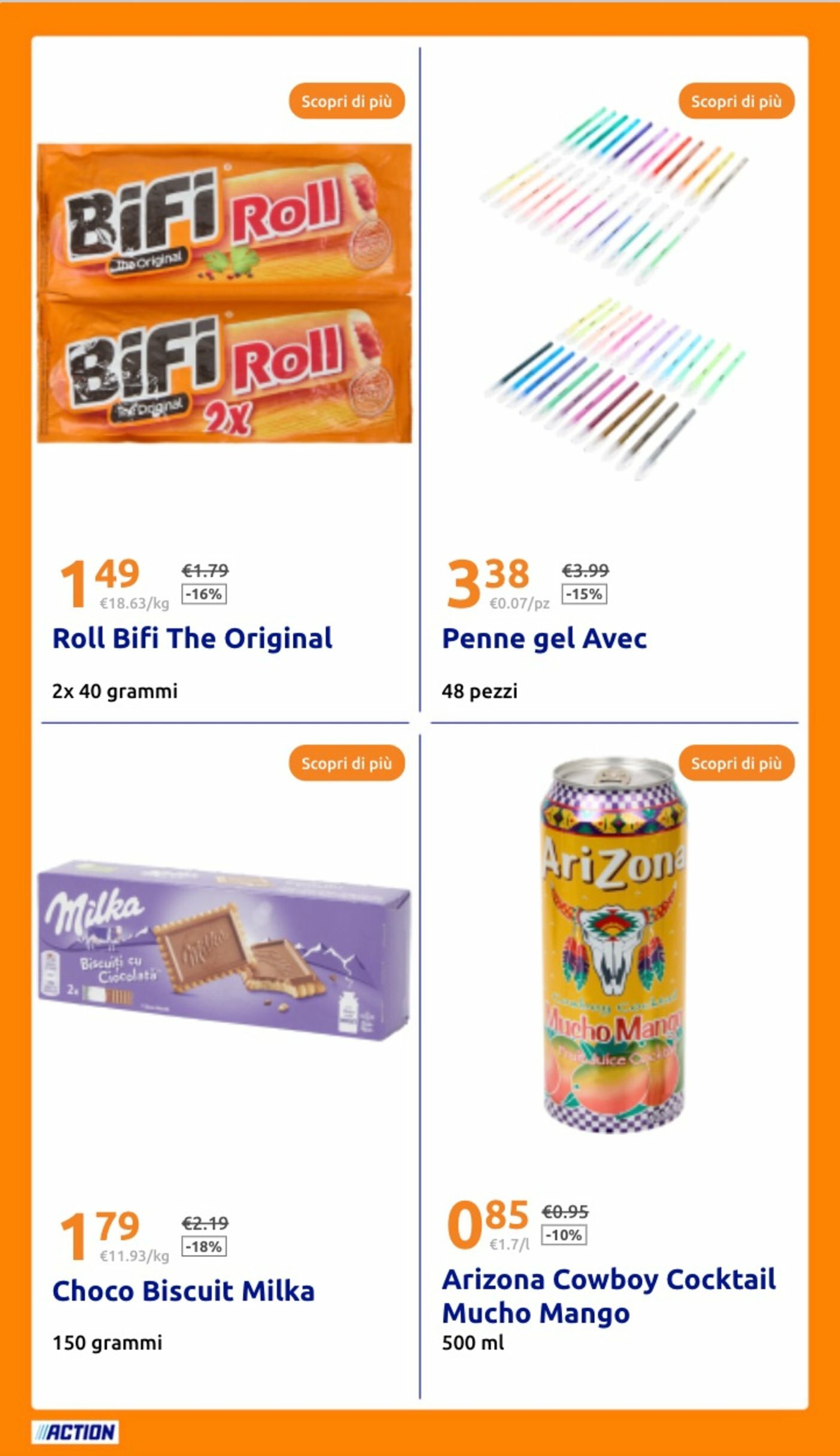 action - Volantino Action valido dal 20/08 al 26/08 - page: 24
