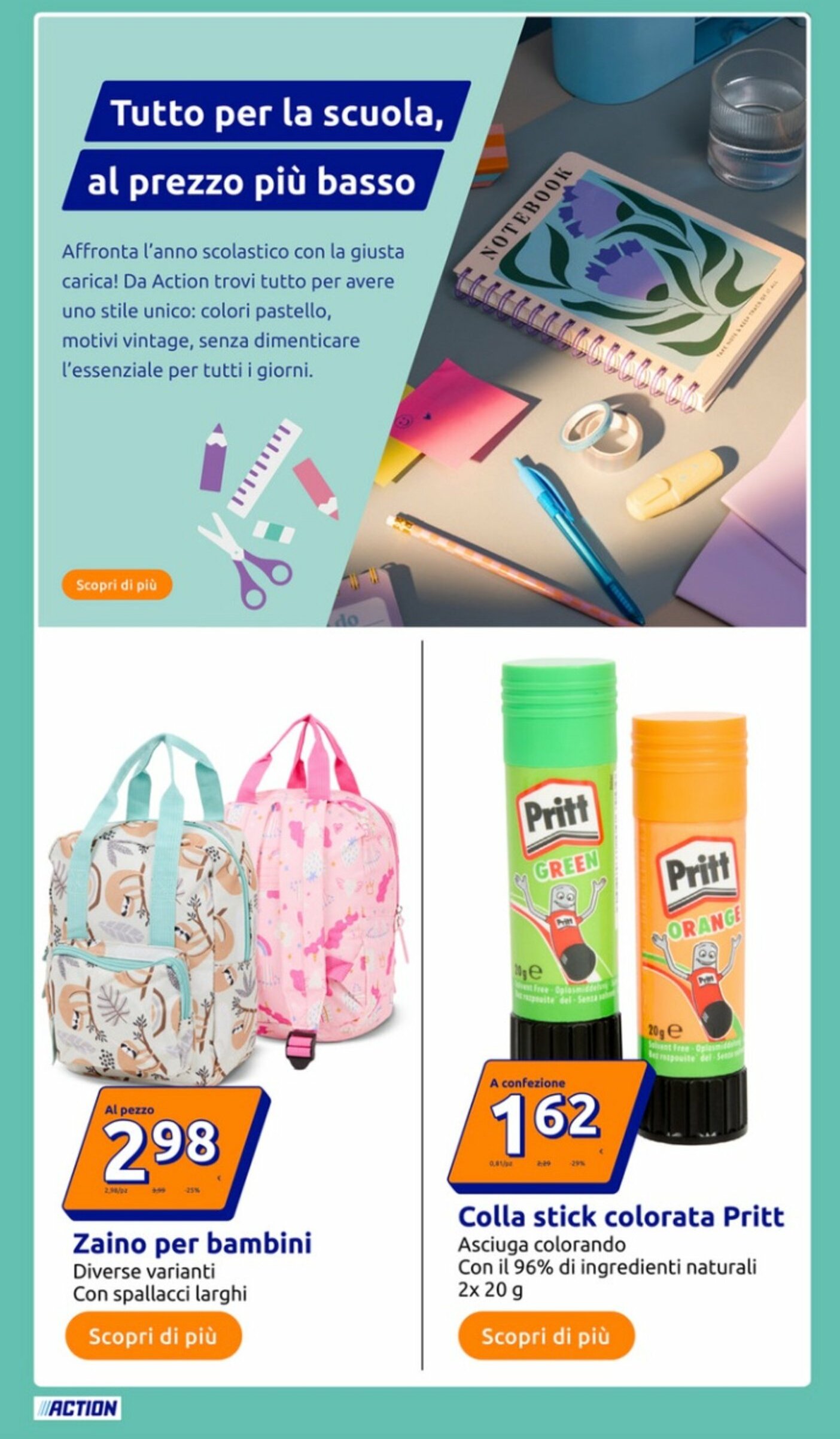 action - Volantino Action valido dal 20/08 al 26/08 - page: 15