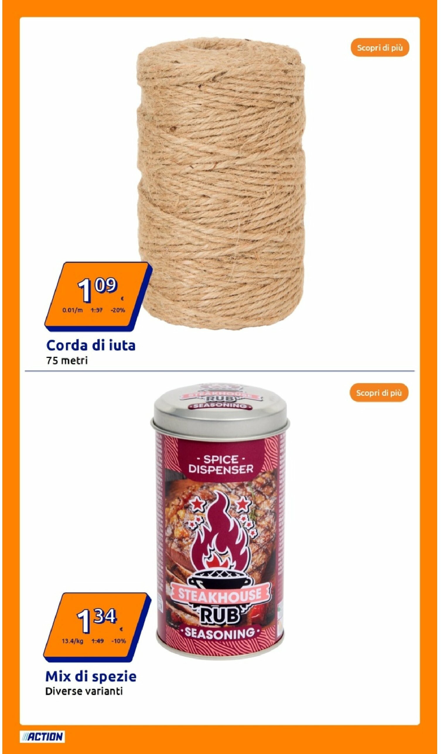 action - Volantino Action valido dal 27/08 al 02/09 - page: 2