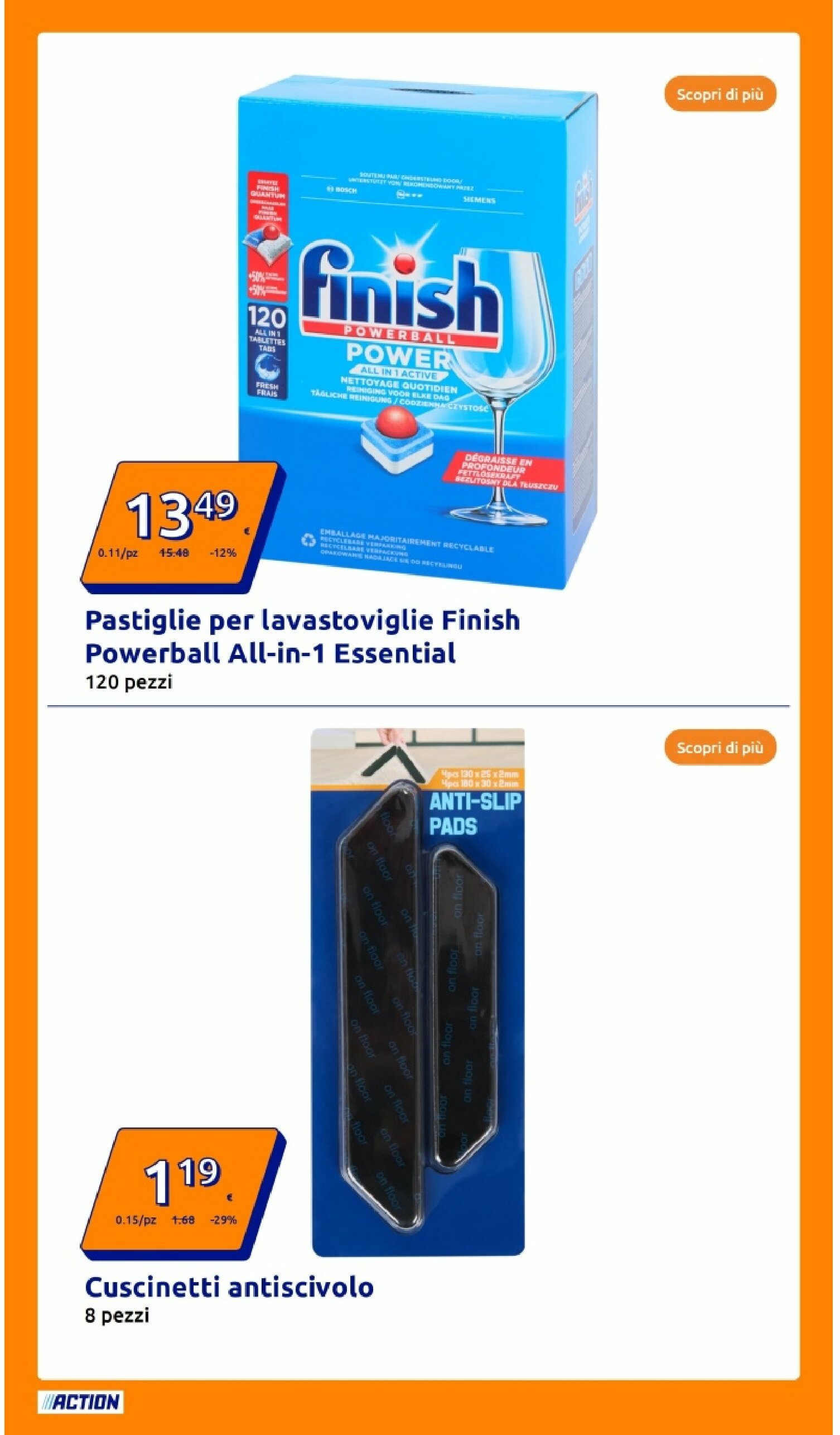 action - Volantino Action valido dal 27/08 al 02/09 - page: 16