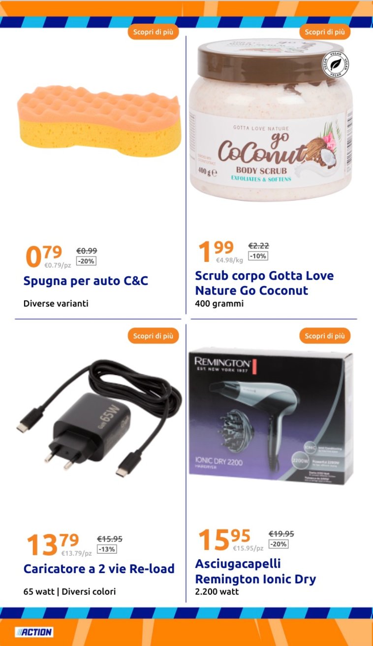 action - Volantino Action valido dal 03/09 al 09/09 - page: 29