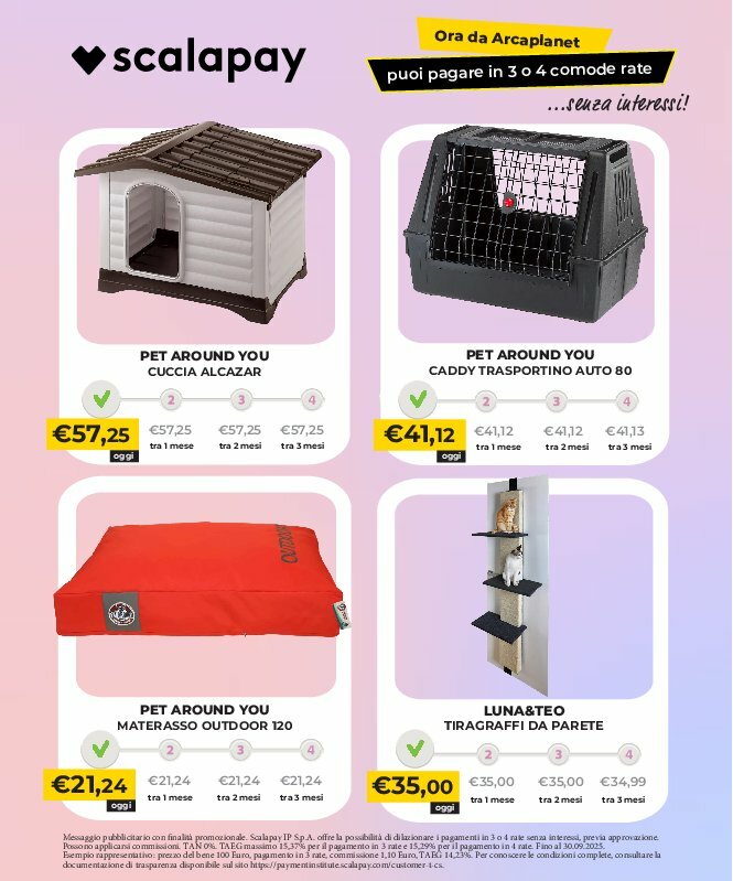 arcaplanet - Volantino Arcaplanet valido dal 11/08 al 17/08 - page: 21