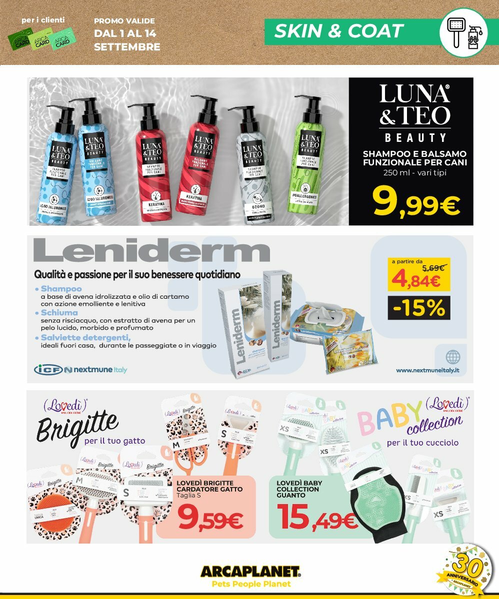 arcaplanet - Volantino Arcaplanet - Grande Concorso valido dal 01/09 al 14/09 - page: 27