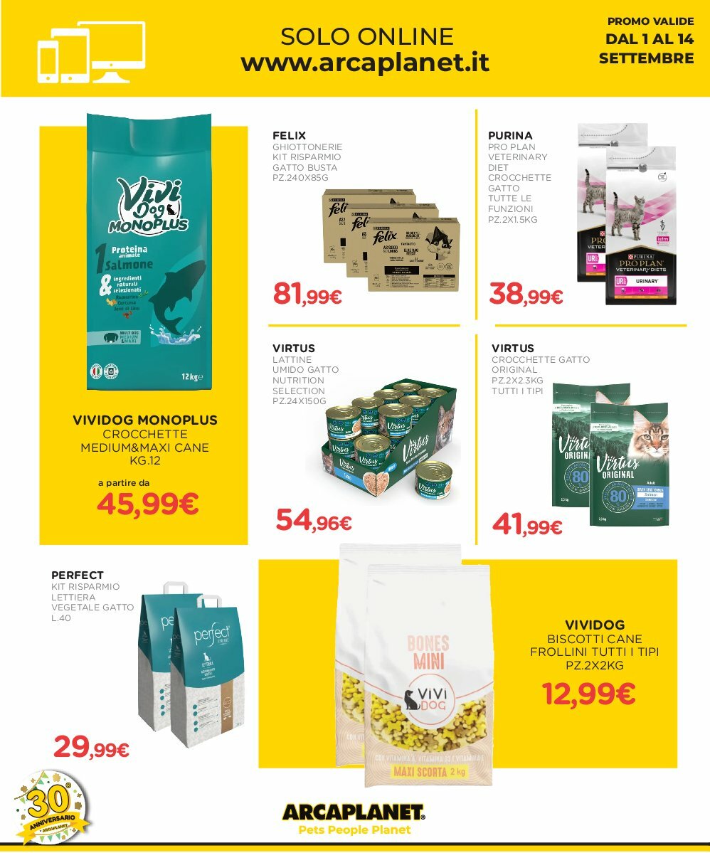 arcaplanet - Volantino Arcaplanet - Grande Concorso valido dal 01/09 al 14/09 - page: 40