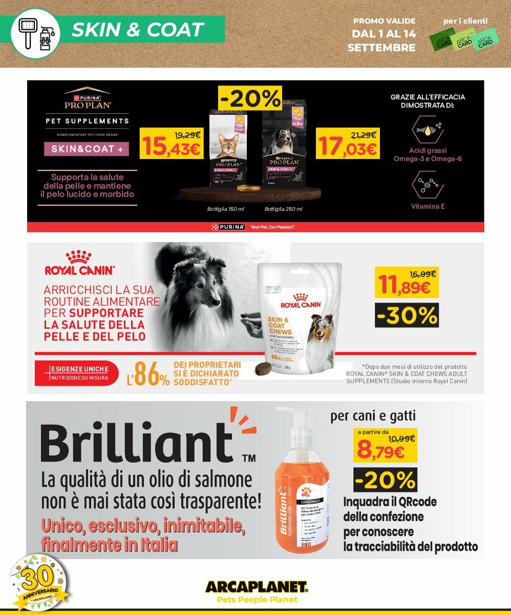 arcaplanet - Volantino Arcaplanet - Grande Concorso valido dal 01/09 al 14/09 - page: 26