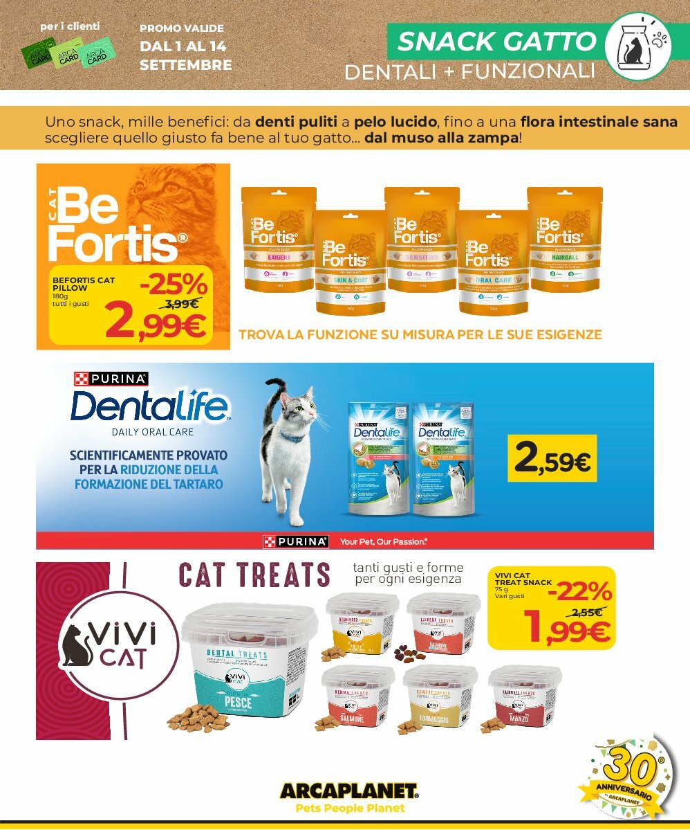 arcaplanet - Volantino Arcaplanet - Grande Concorso valido dal 01/09 al 14/09 - page: 19
