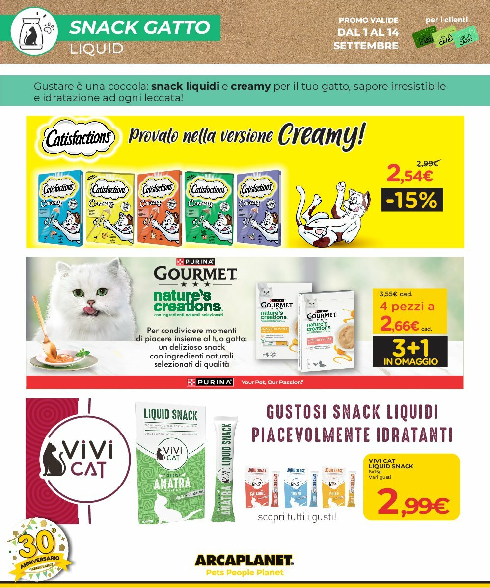 arcaplanet - Volantino Arcaplanet - Grande Concorso valido dal 01/09 al 14/09 - page: 18