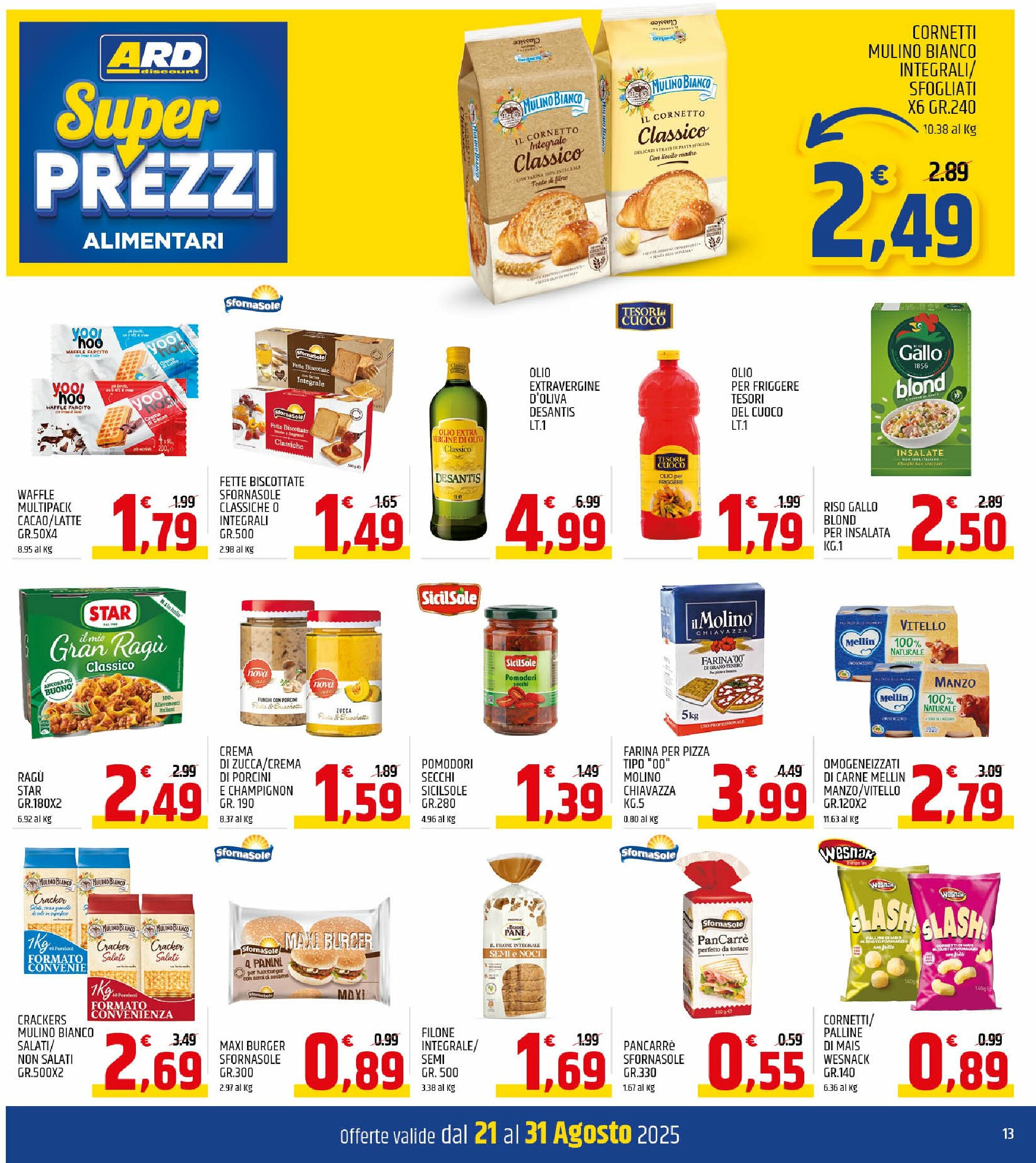 ard-discount - Volantino Ard Discount valido dal 21/08 al 31/08 - page: 13