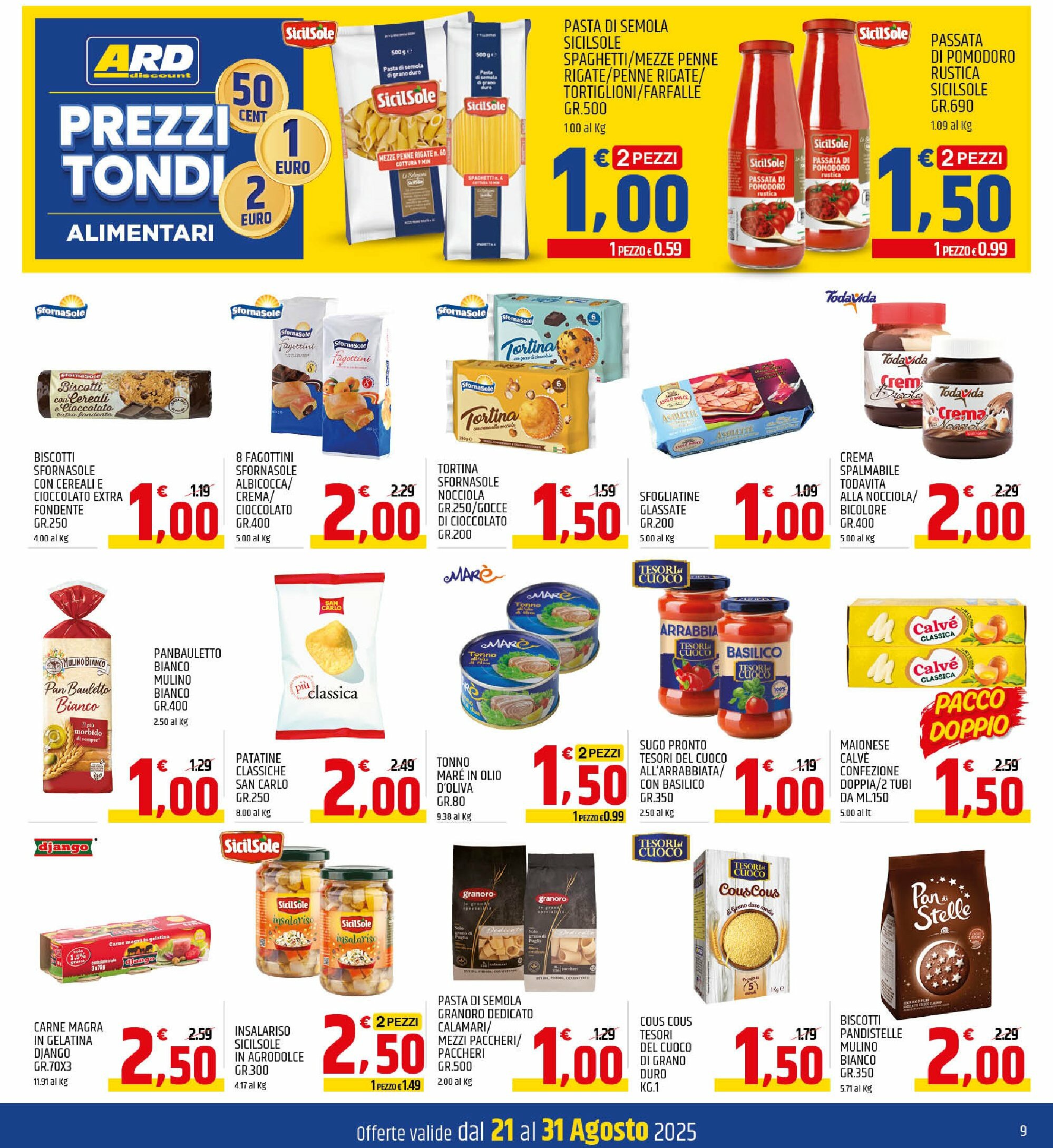 ard-discount - Volantino Ard Discount valido dal 21/08 al 31/08 - page: 9