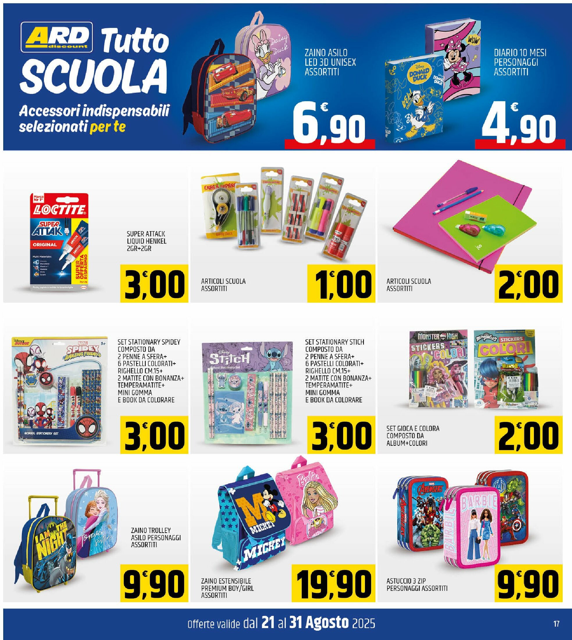 ard-discount - Volantino Ard Discount valido dal 21/08 al 31/08 - page: 17