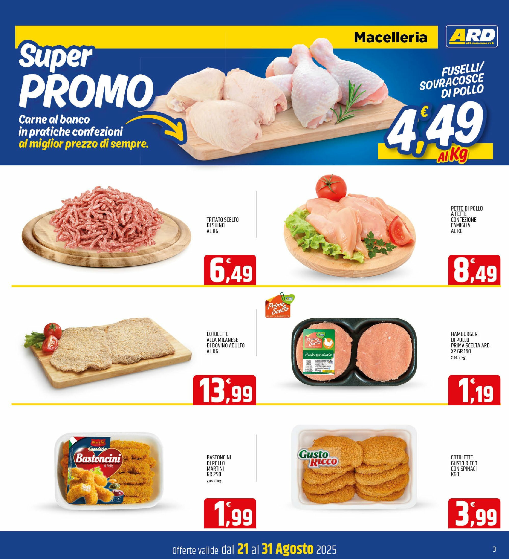 ard-discount - Volantino Ard Discount valido dal 21/08 al 31/08 - page: 3