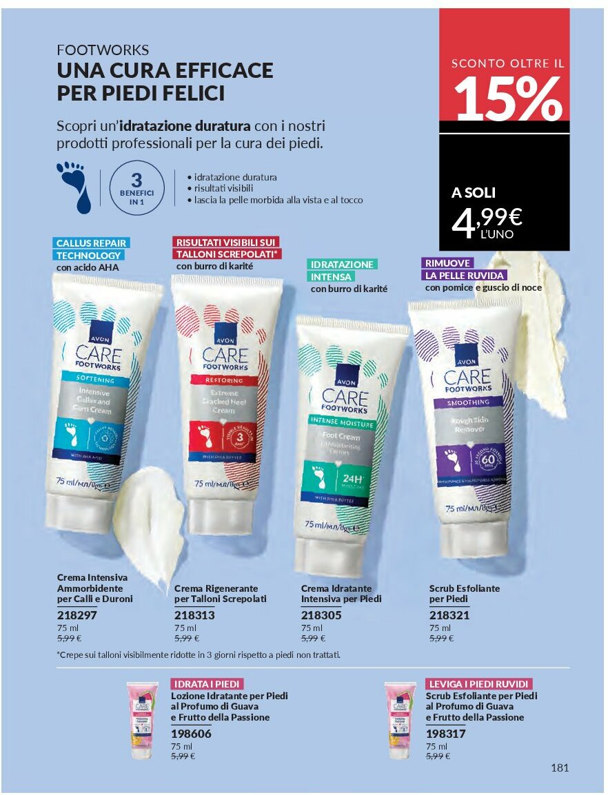 avon - Volantino Avon valido dal 01/09 al 30/09 - page: 181