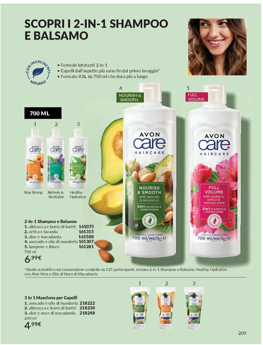 avon - Volantino Avon valido dal 01/09 al 30/09 - page: 209
