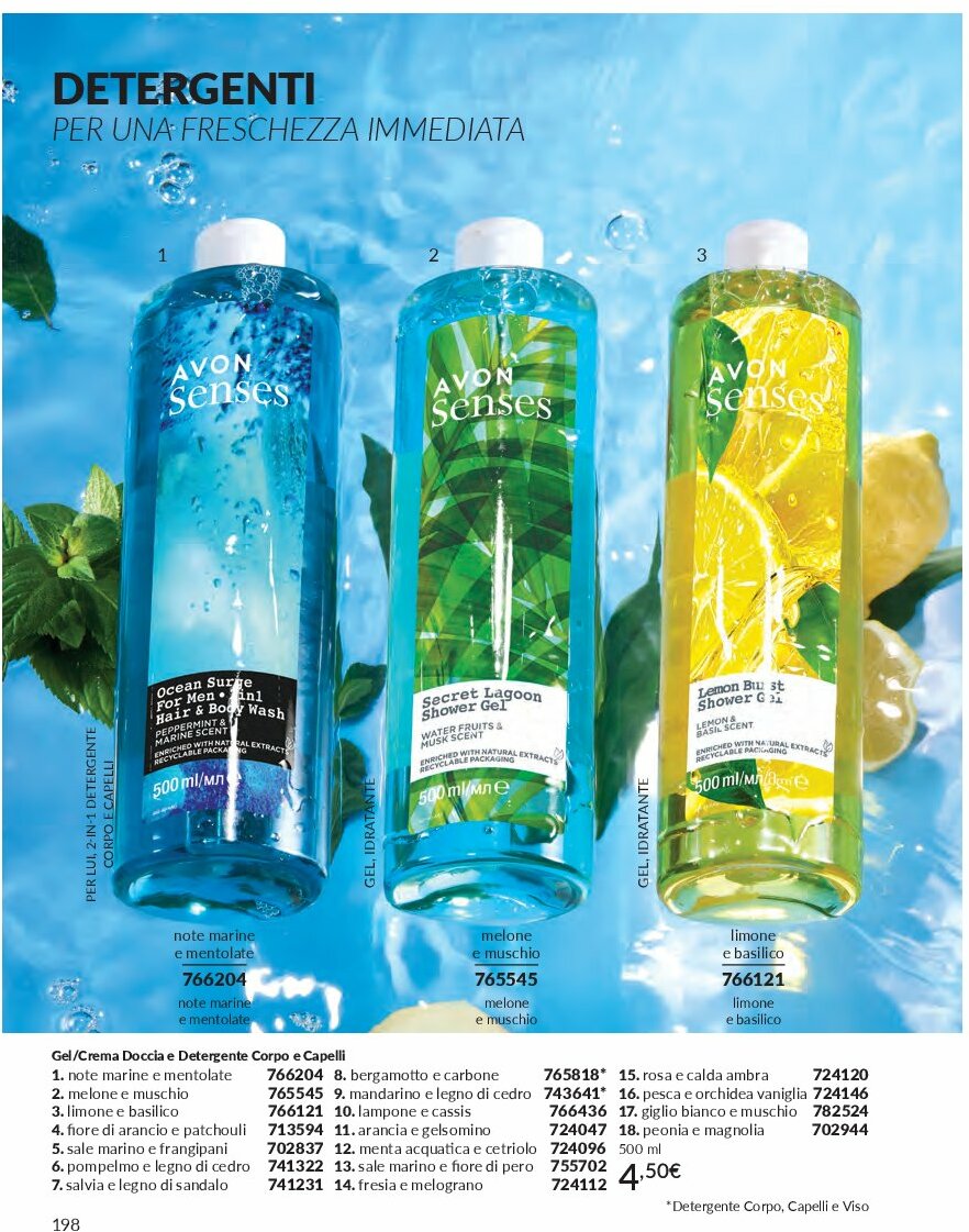 avon - Volantino Avon valido dal 01/09 al 30/09 - page: 198