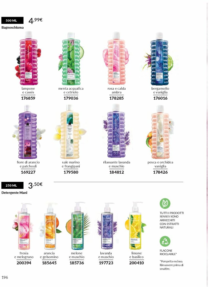 avon - Volantino Avon valido dal 01/09 al 30/09 - page: 196