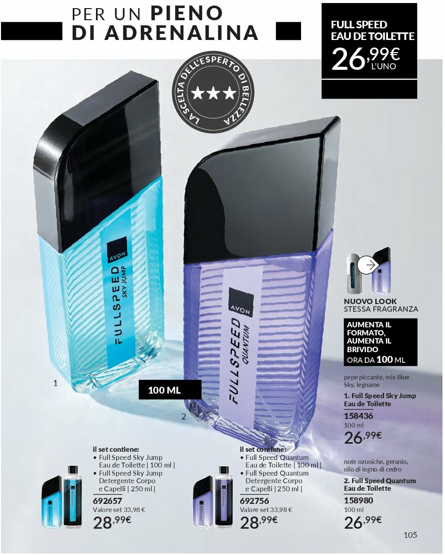 avon - Volantino Avon valido dal 01/09 al 30/09 - page: 105