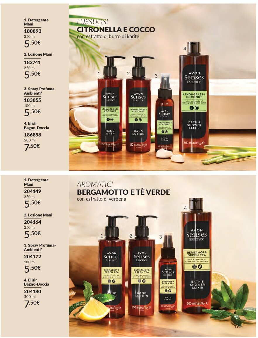 avon - Volantino Avon valido dal 01/09 al 30/09 - page: 195