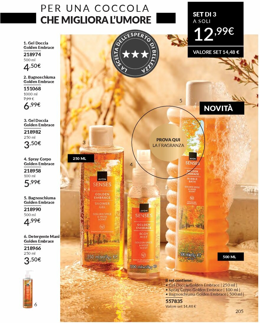 avon - Volantino Avon valido dal 01/09 al 30/09 - page: 205
