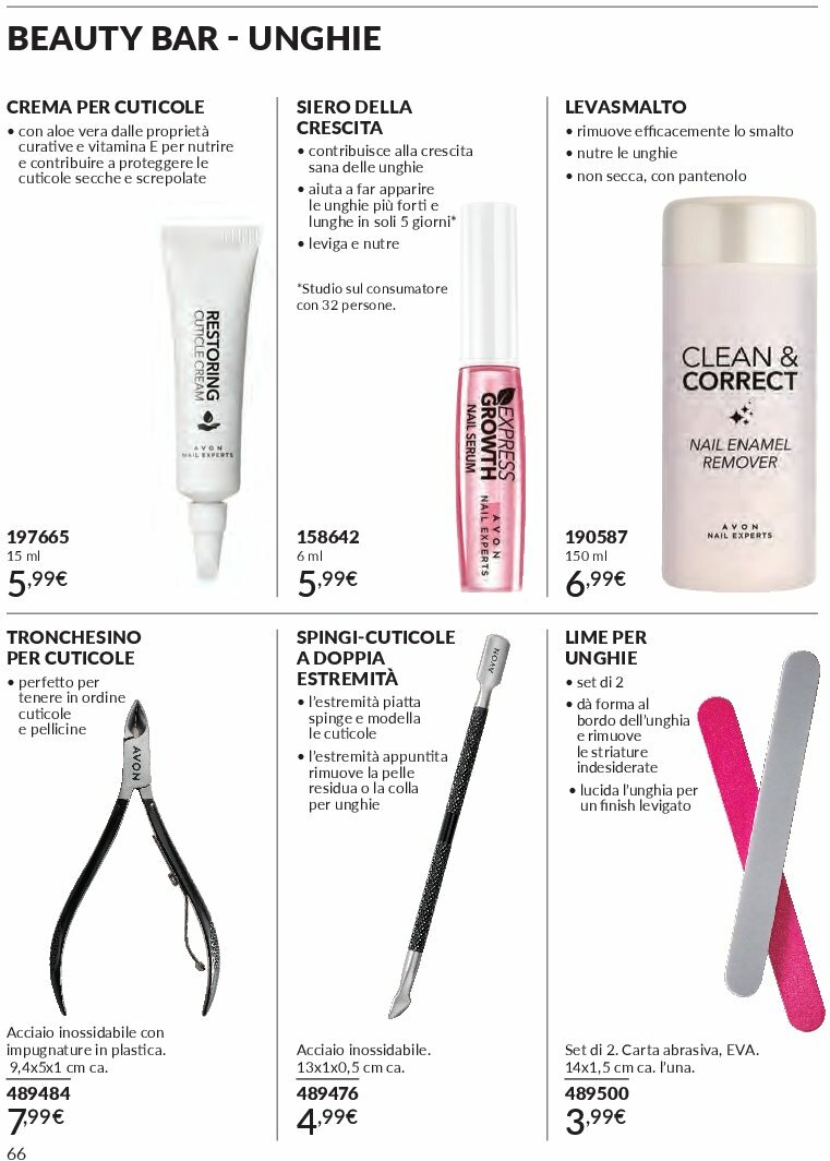 avon - Volantino Avon valido dal 01/09 al 30/09 - page: 66
