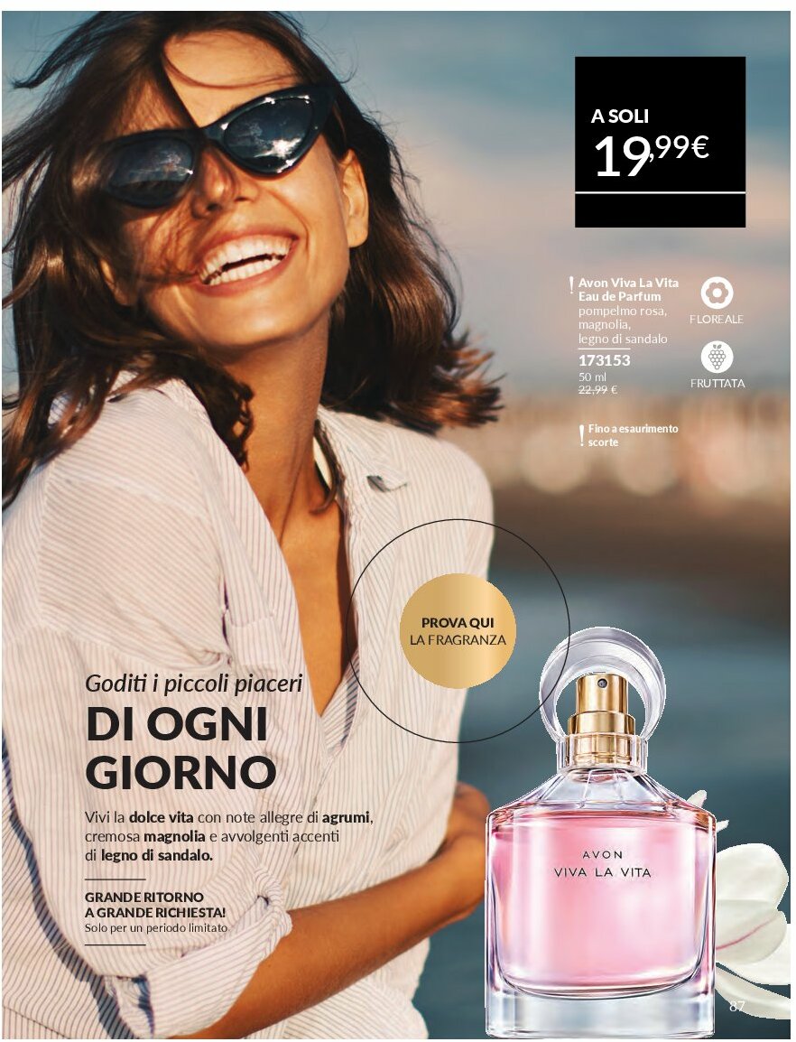 avon - Volantino Avon valido dal 01/09 al 30/09 - page: 87