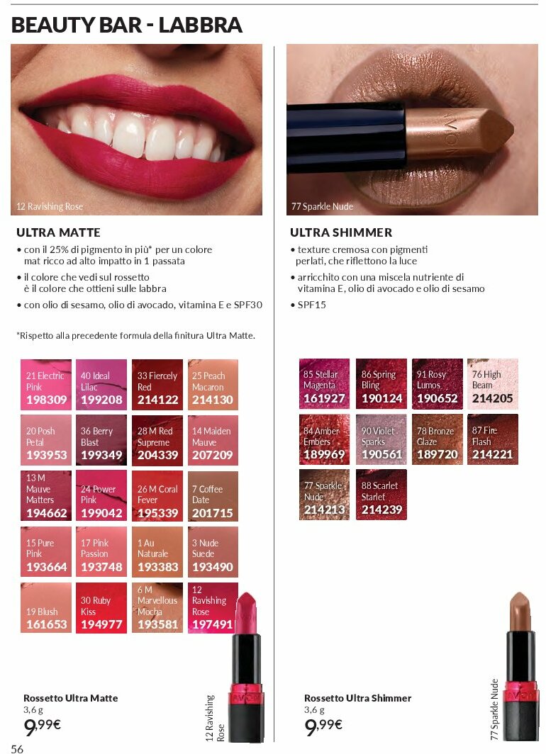 avon - Volantino Avon valido dal 01/09 al 30/09 - page: 56