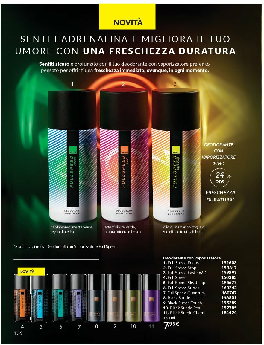 avon - Volantino Avon valido dal 01/09 al 30/09 - page: 106