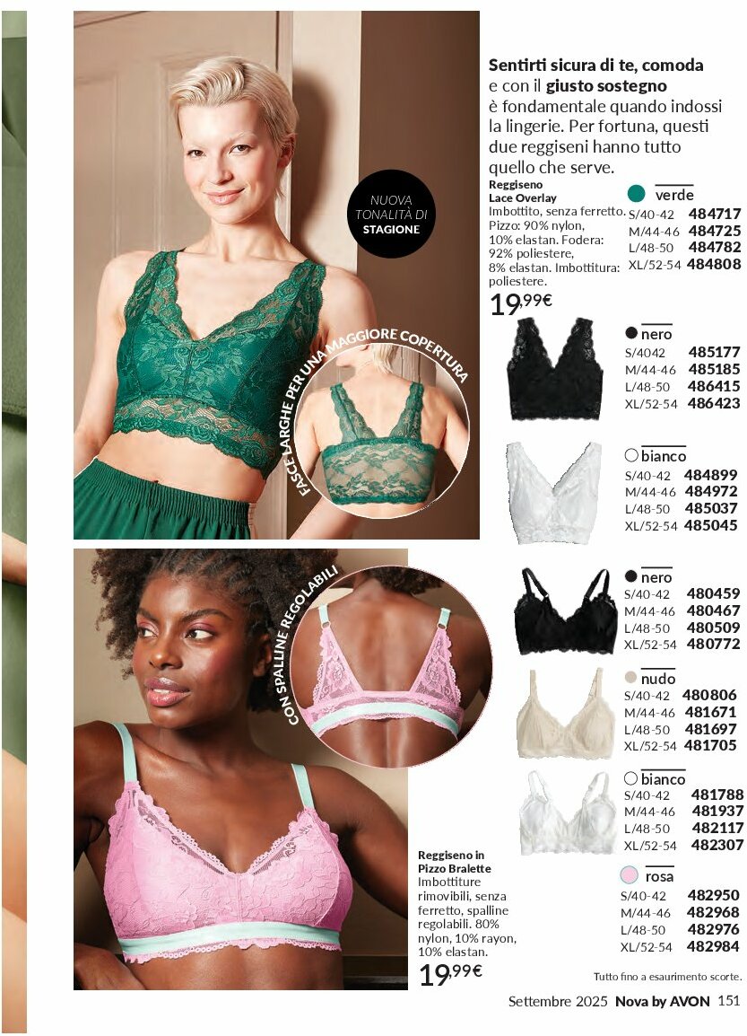 avon - Volantino Avon valido dal 01/09 al 30/09 - page: 151