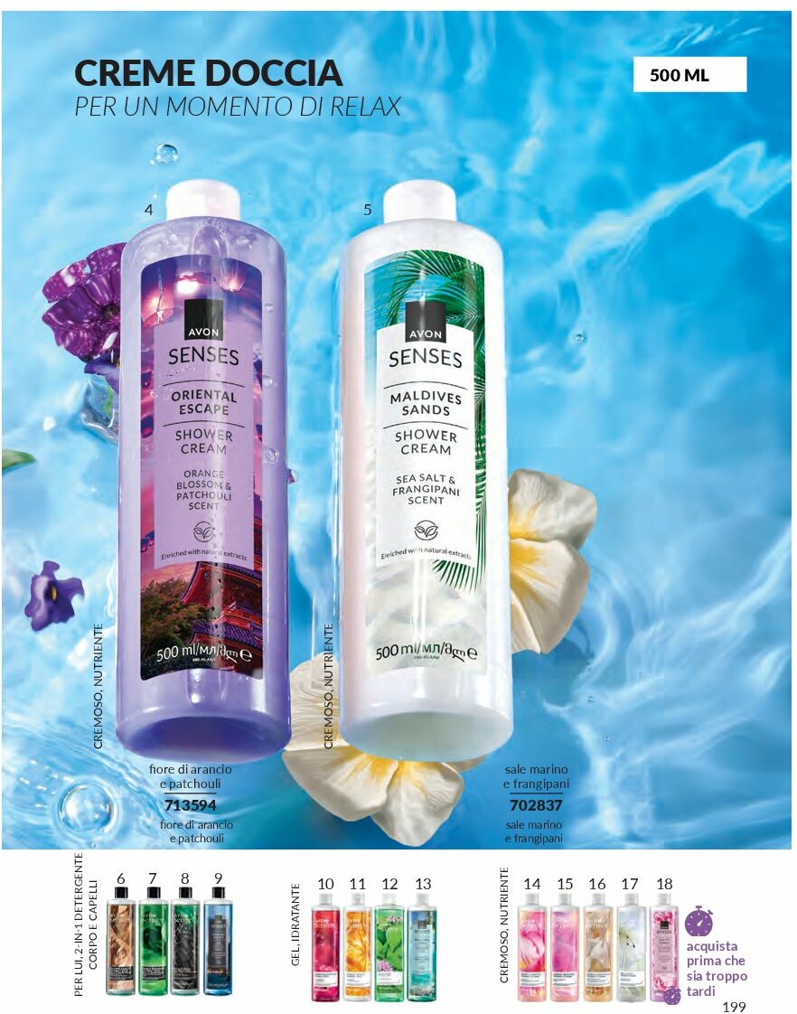 avon - Volantino Avon valido dal 01/09 al 30/09 - page: 199