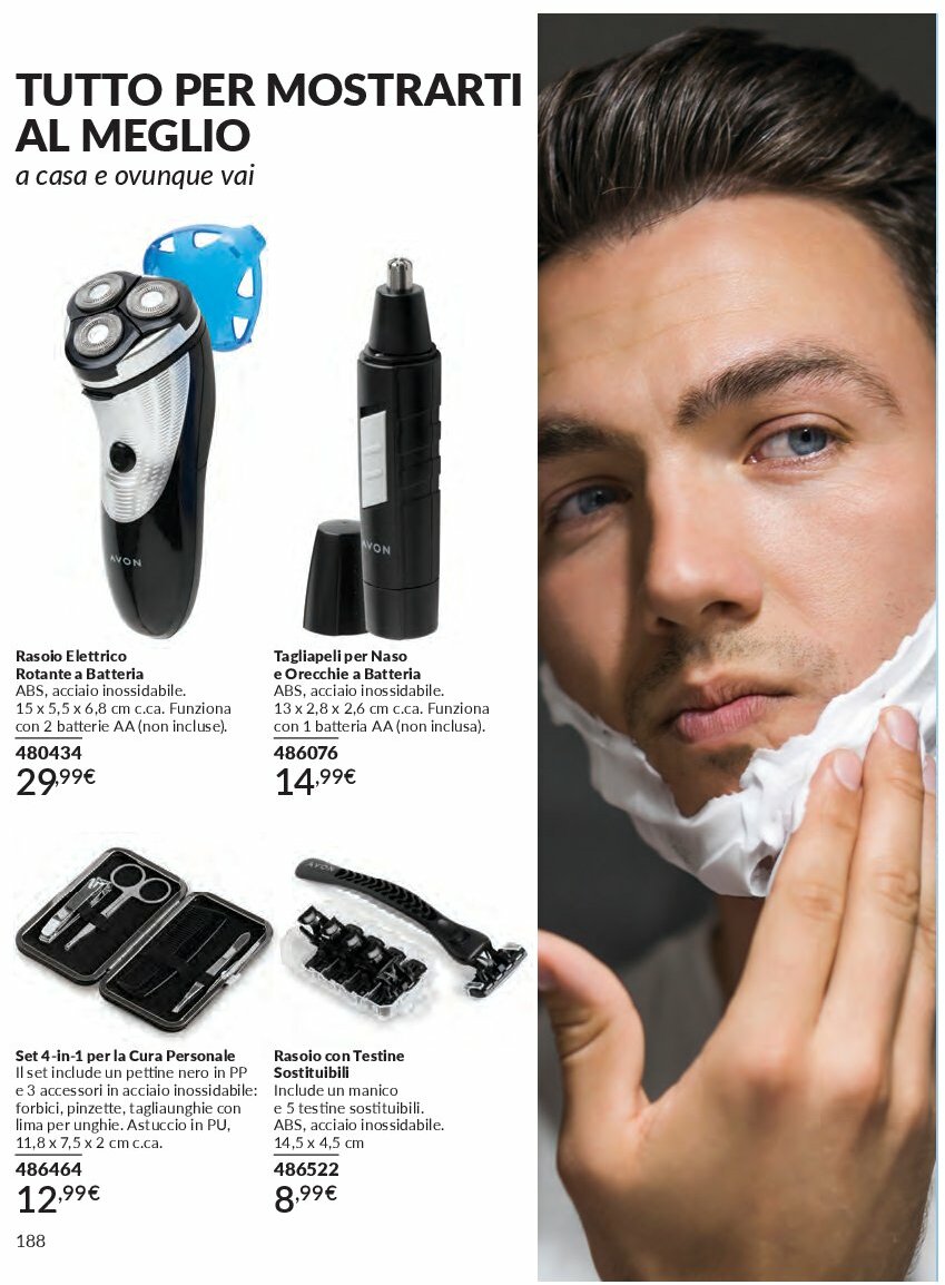 avon - Volantino Avon valido dal 01/09 al 30/09 - page: 188