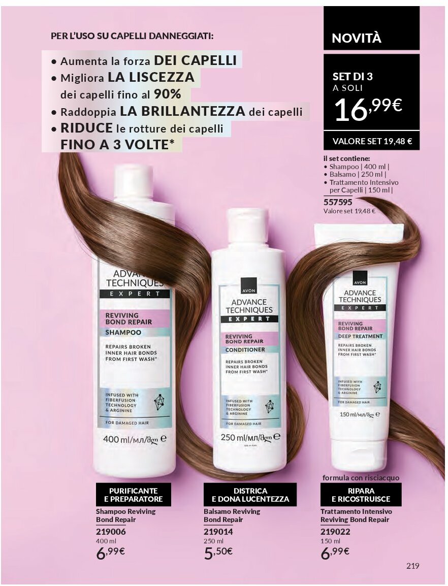 avon - Volantino Avon valido dal 01/09 al 30/09 - page: 219