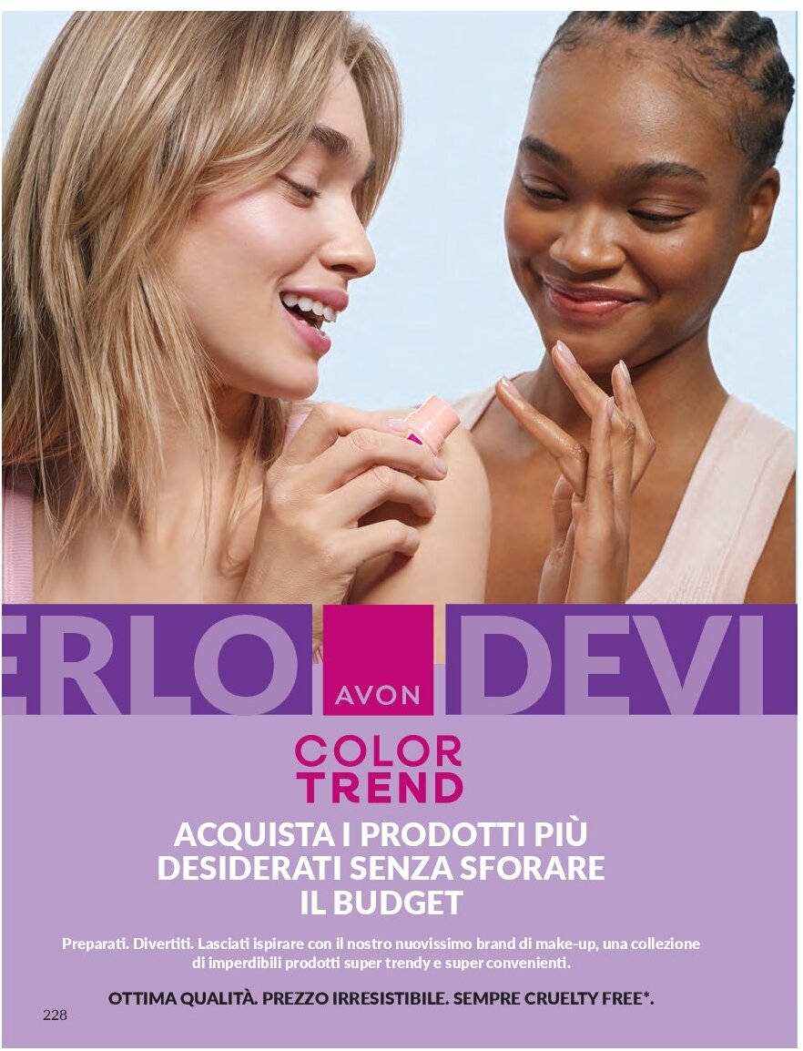 avon - Volantino Avon valido dal 01/09 al 30/09 - page: 228