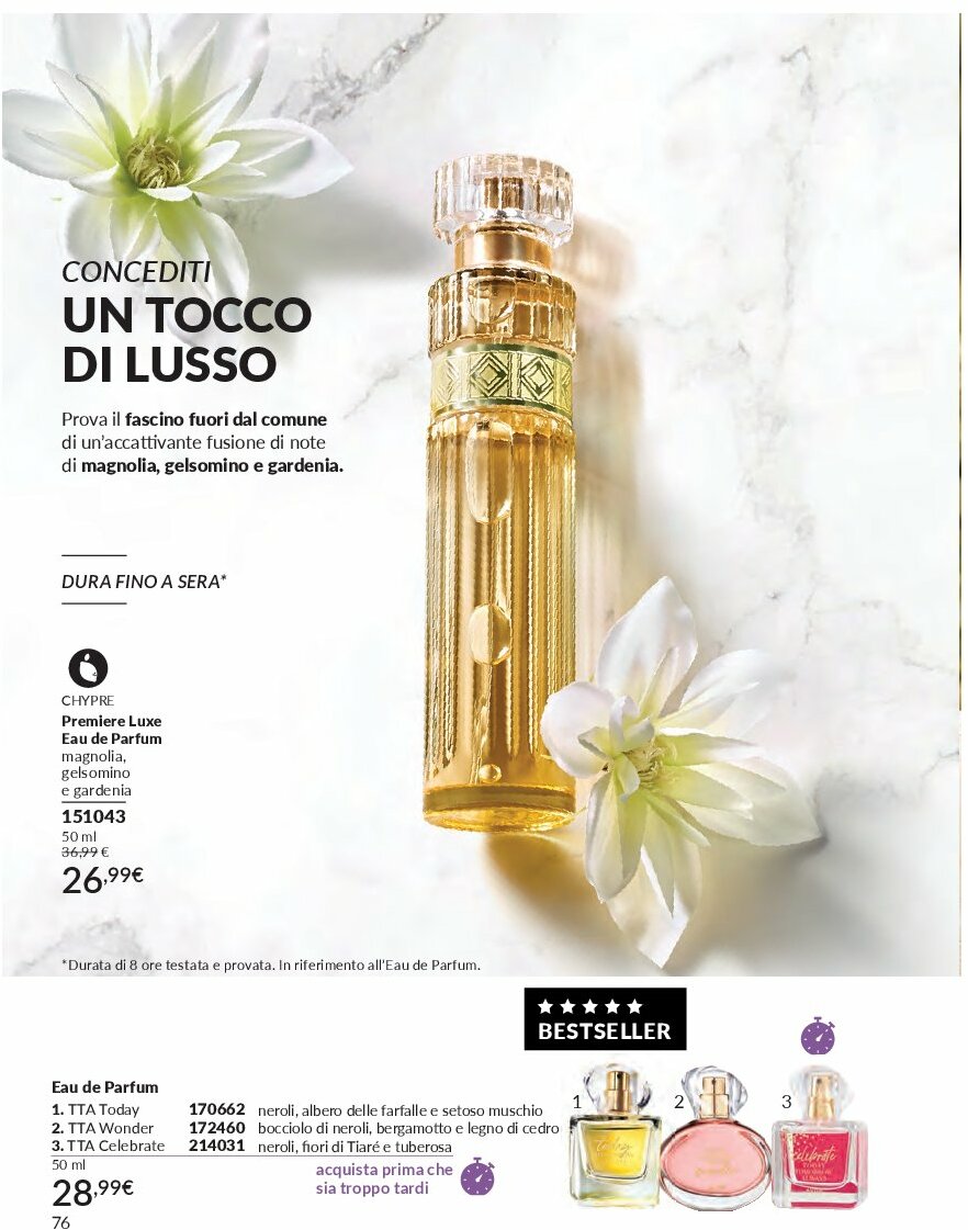 avon - Volantino Avon valido dal 01/09 al 30/09 - page: 76