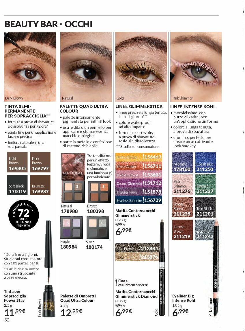 avon - Volantino Avon valido dal 01/09 al 30/09 - page: 32