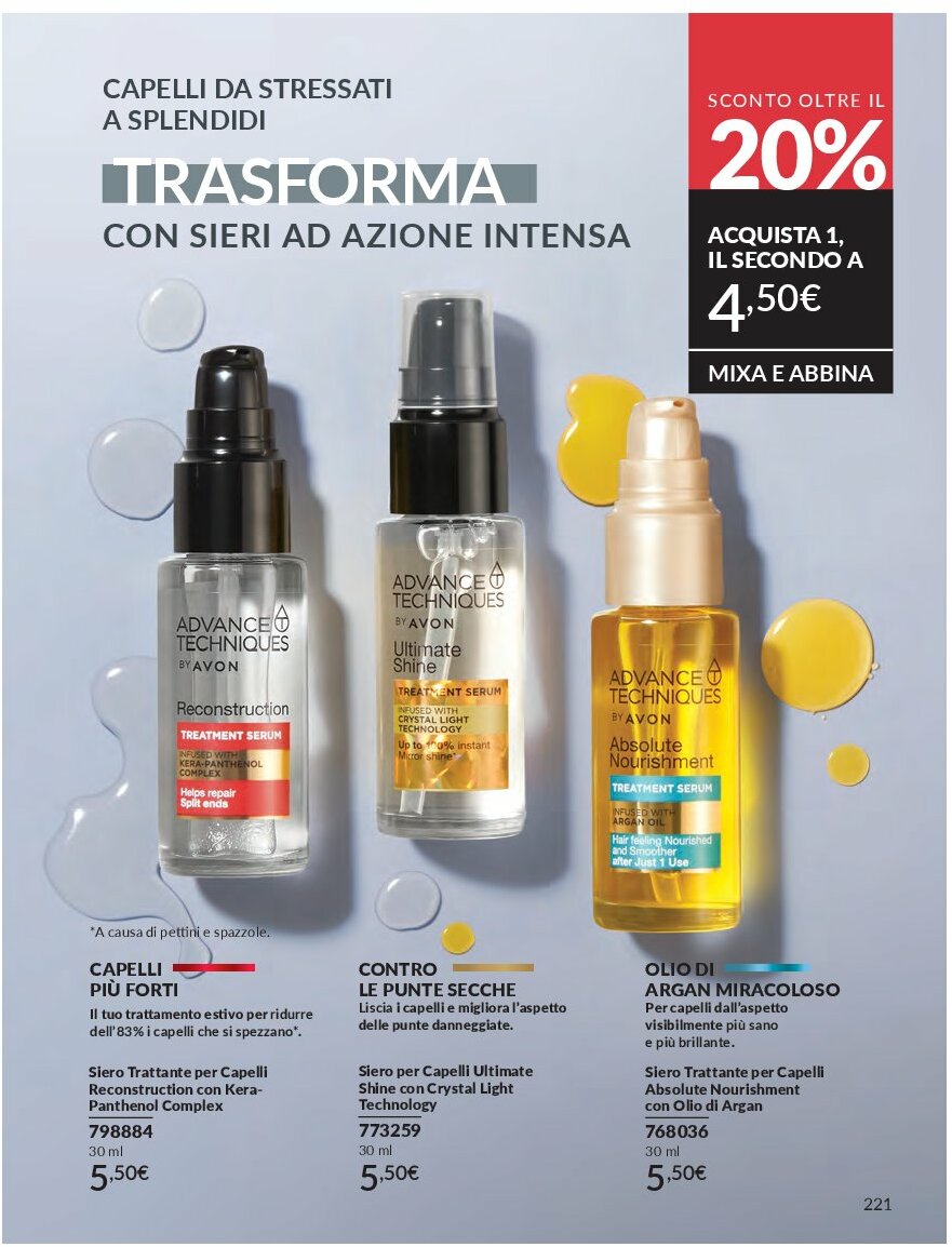 avon - Volantino Avon valido dal 01/09 al 30/09 - page: 221