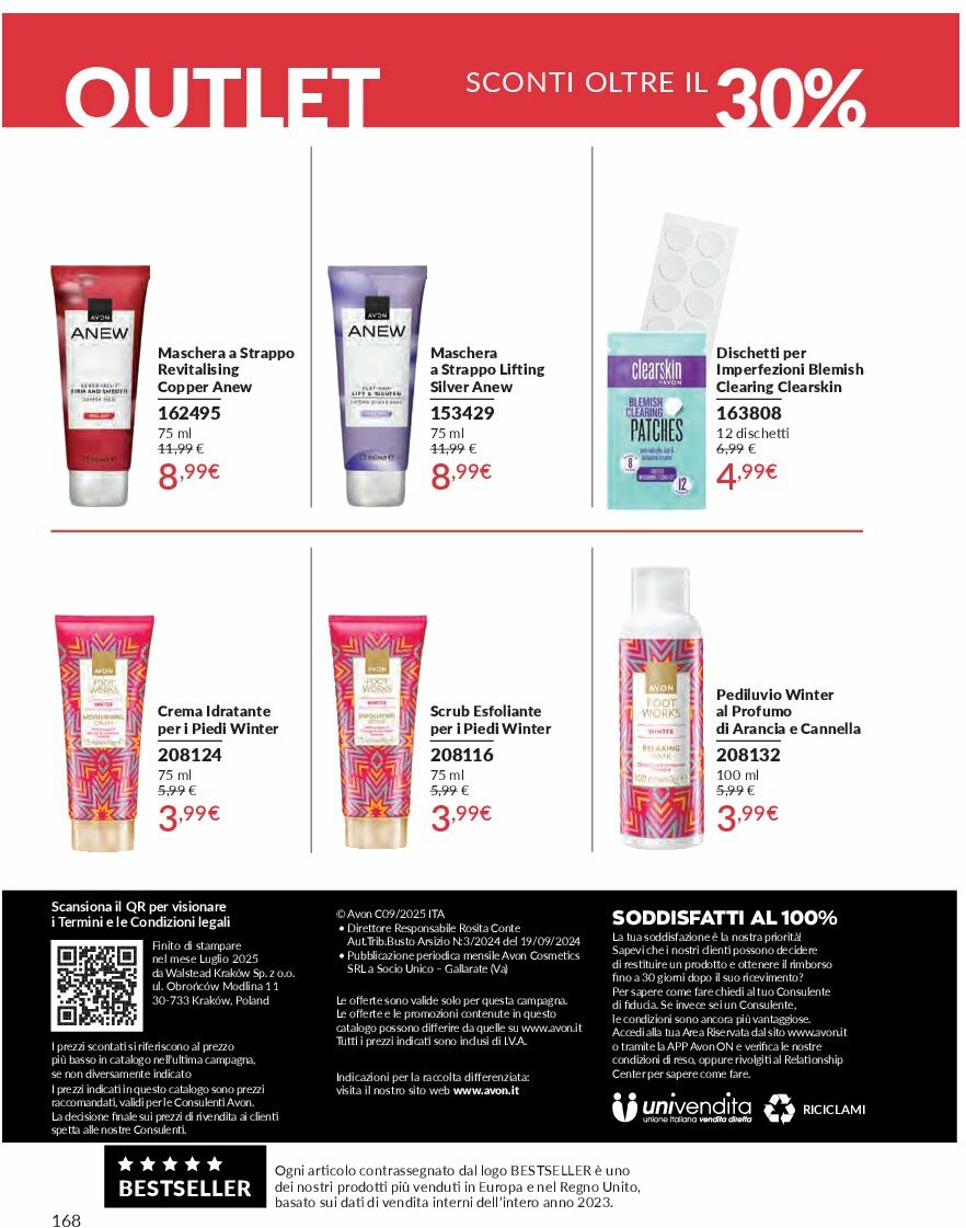 avon - Volantino Avon valido dal 01/09 al 30/09 - page: 168