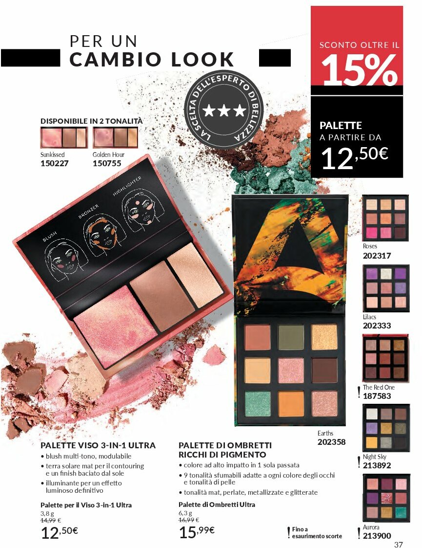 avon - Volantino Avon valido dal 01/09 al 30/09 - page: 37