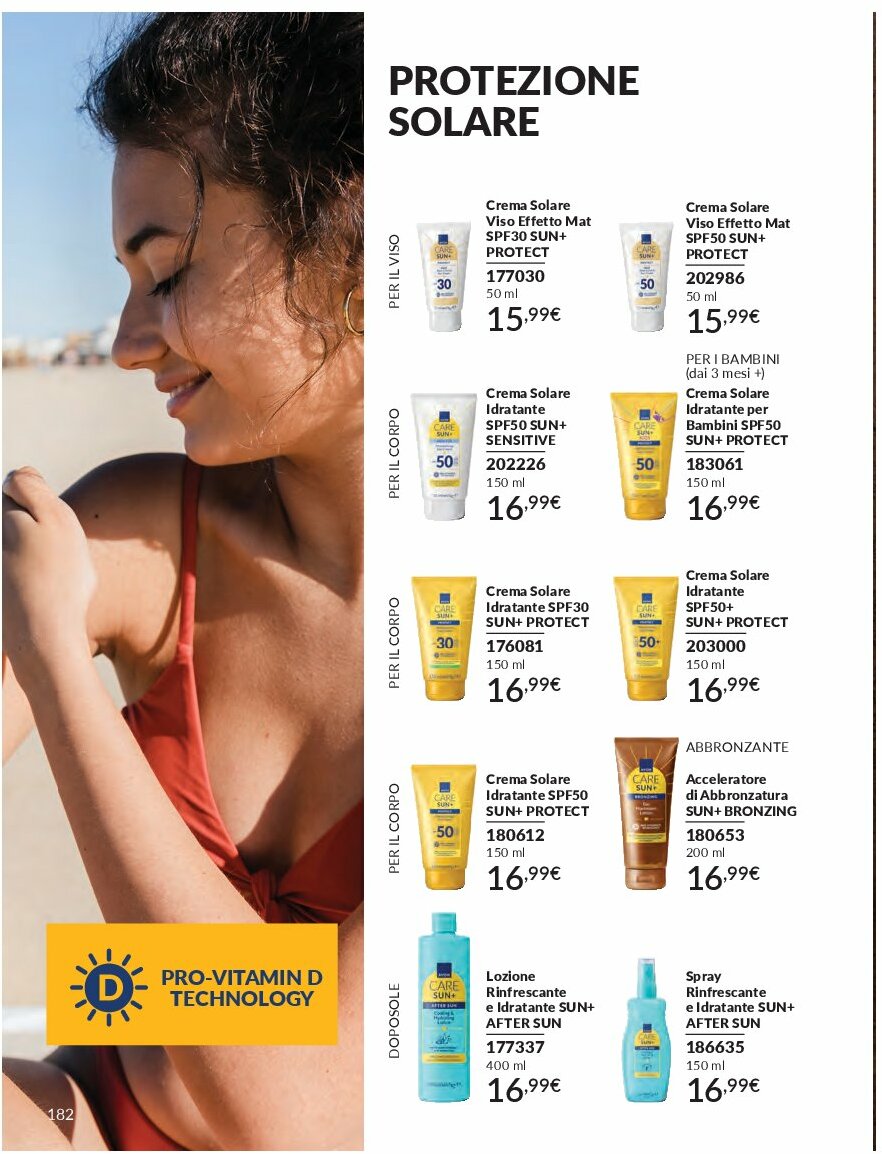 avon - Volantino Avon valido dal 01/09 al 30/09 - page: 182