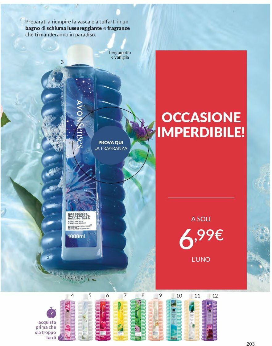 avon - Volantino Avon valido dal 01/09 al 30/09 - page: 203