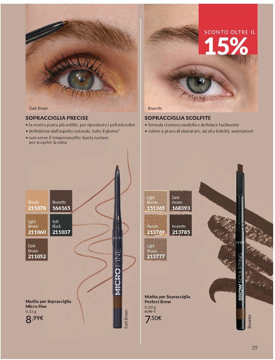 avon - Volantino Avon valido dal 01/09 al 30/09 - page: 35