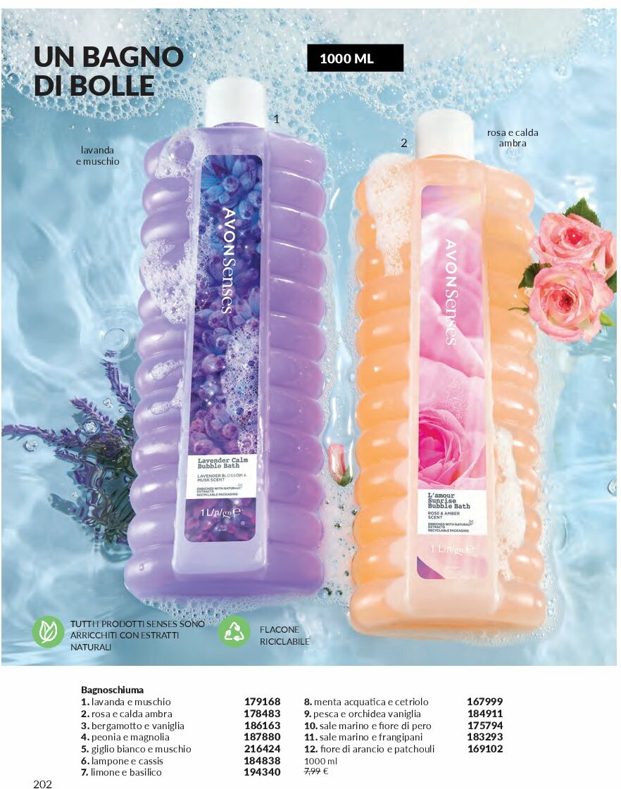 avon - Volantino Avon valido dal 01/09 al 30/09 - page: 202