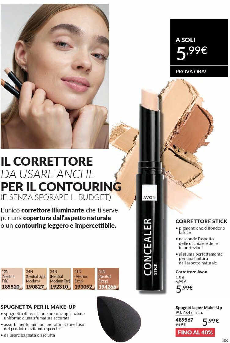 avon - Volantino Avon valido dal 01/09 al 30/09 - page: 43