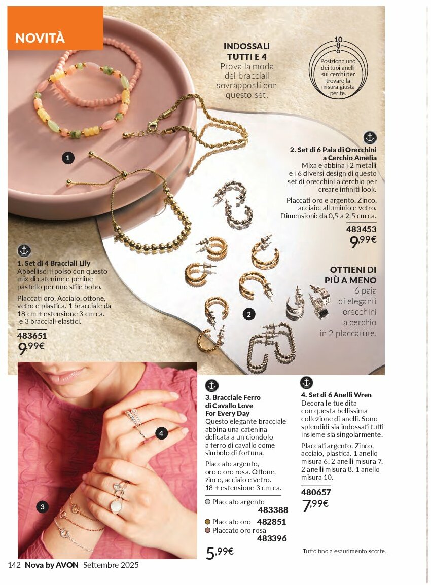 avon - Volantino Avon valido dal 01/09 al 30/09 - page: 142