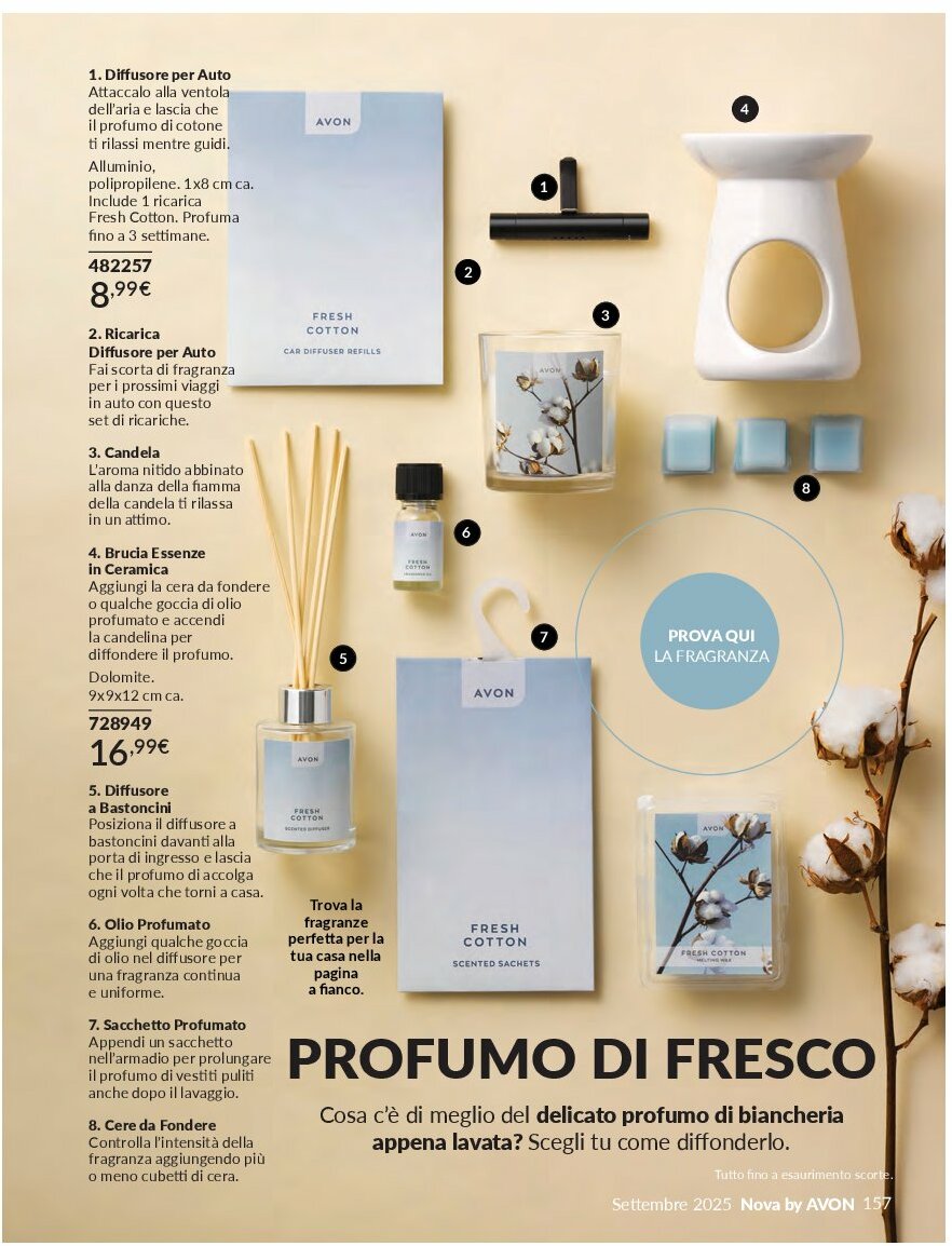 avon - Volantino Avon valido dal 01/09 al 30/09 - page: 157